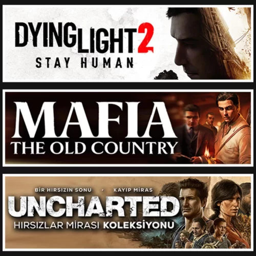  Dying Light 2 +Mafia +Uncharted